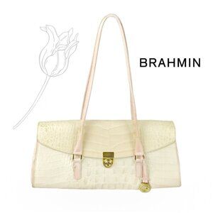 Brahmin Vintage Rosalie Leather Satchel